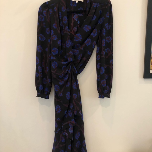 Vibrant Diane Von Furstenberg Wrap Dress - Picture 4 of 4